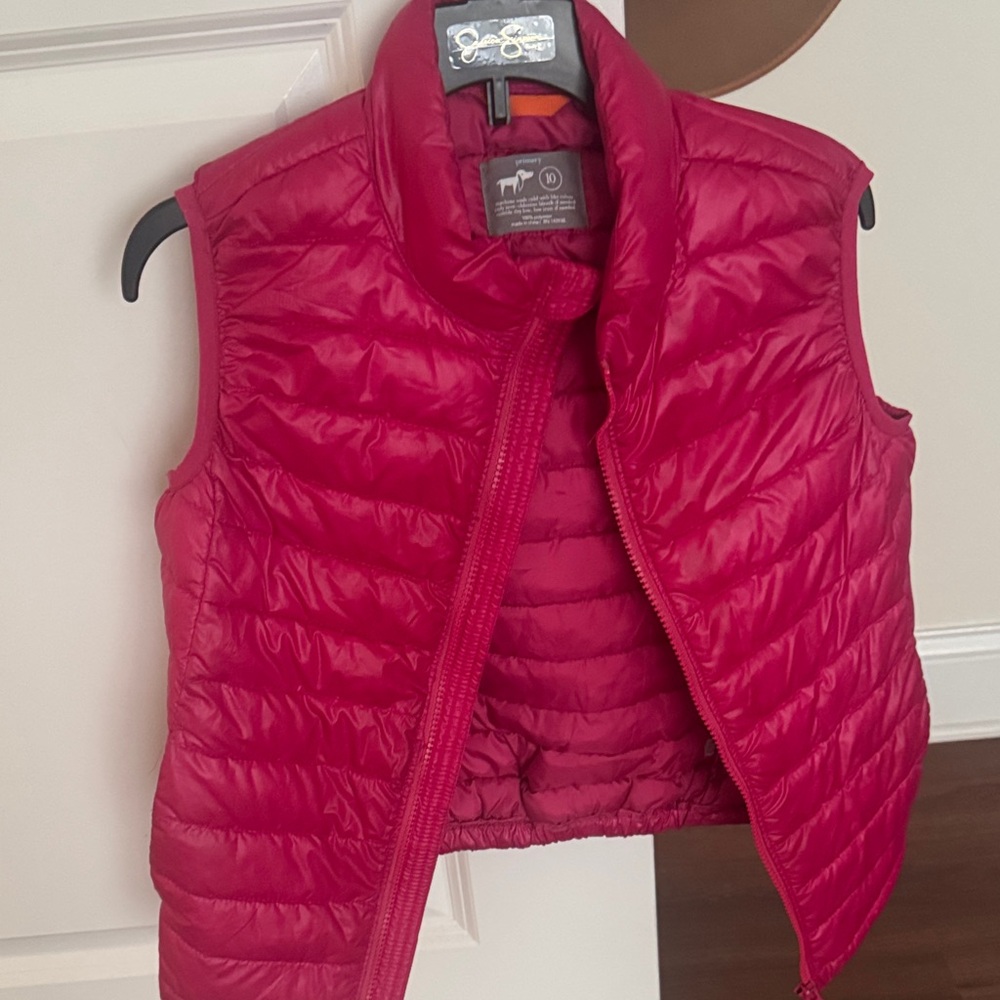 Red Puffer Vest